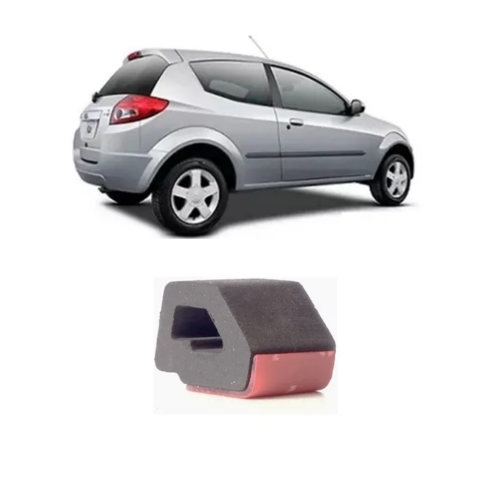 Batente Borracha Lateral Do Capô Ford Ka 2008 À 2013