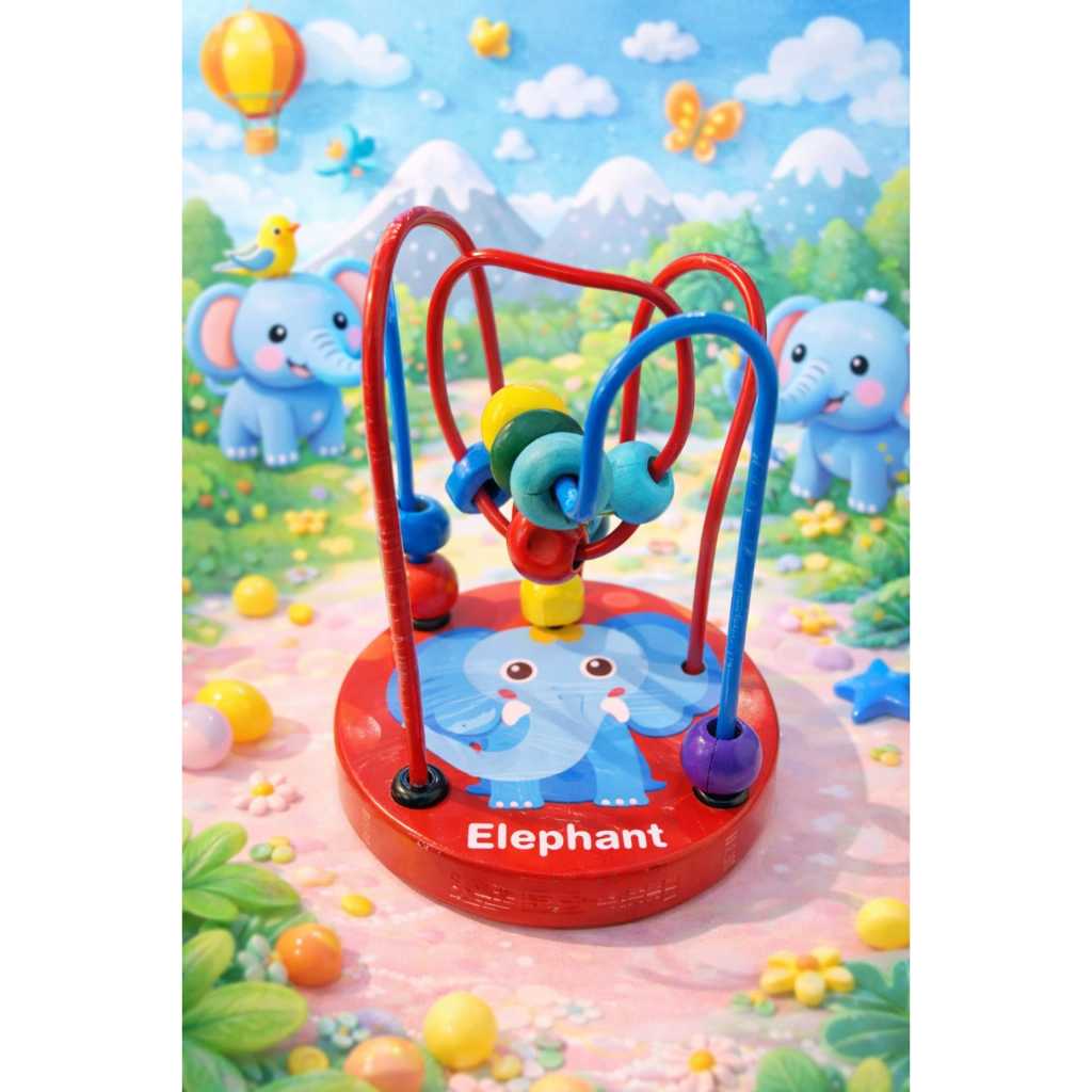 Brinquedo Educativo Mini Aramado Montanha Russa Montessori Divertido - Pedagógico - Labirinto