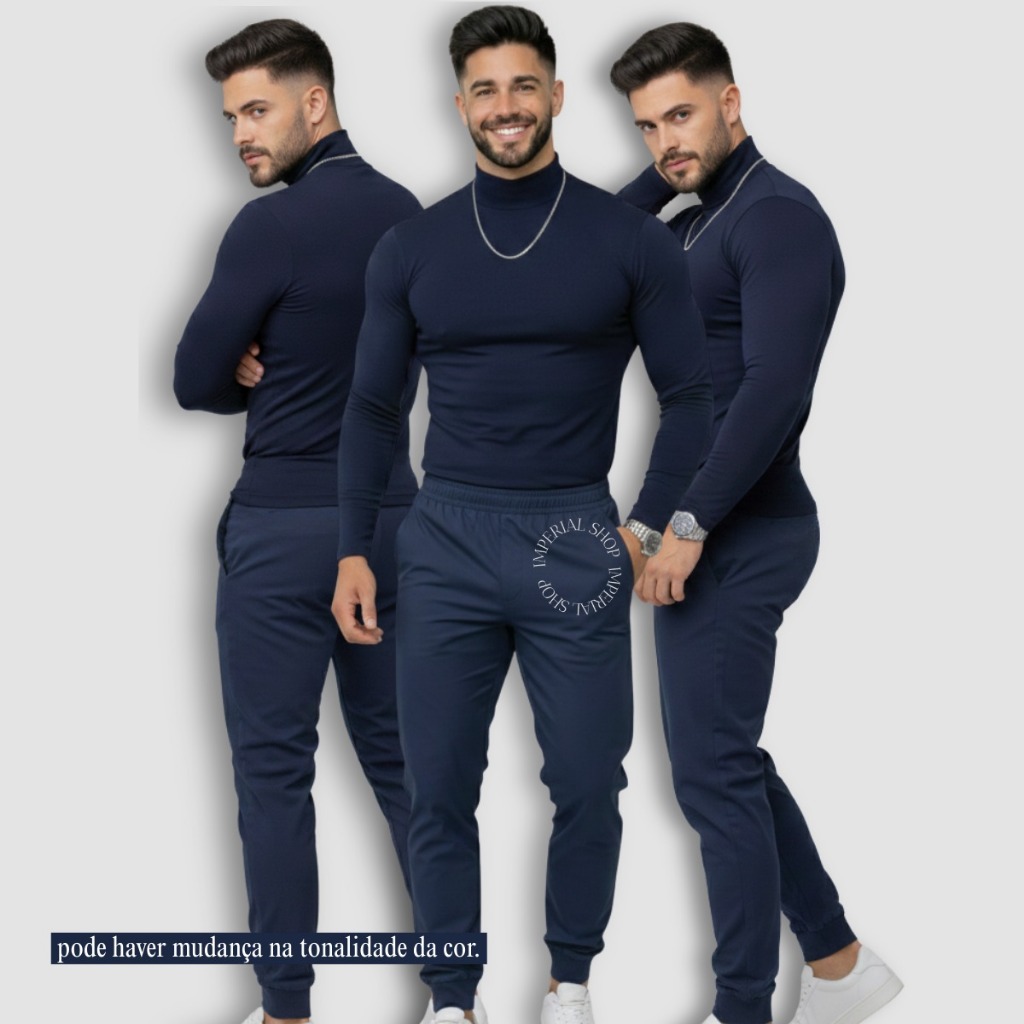 Calça Jogger Masculina Gabardine Enfermeiro Punho Confortável- Cj
