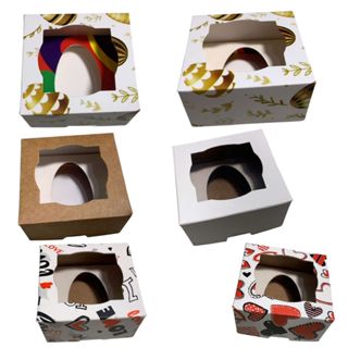 100 Caixas Pra Ovo de Páscoa de Colher 50g 8 x 8 x 4 Tampo de Acetato que Permite Empilhamento Caixa Degustação em Oferta na Shopee