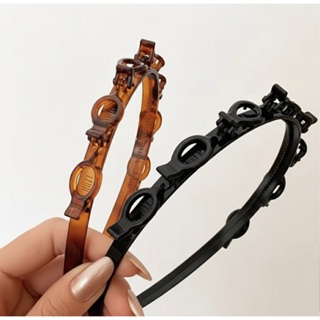 Tiara de Cabelo com Presilhas Hair Twister Design Trançado acessório feminino em Oferta na Shopee