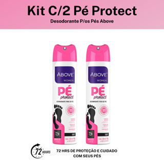 Kit C/2 Pé Protect Desodorante P/os Pés Above Women em Oferta na Shopee