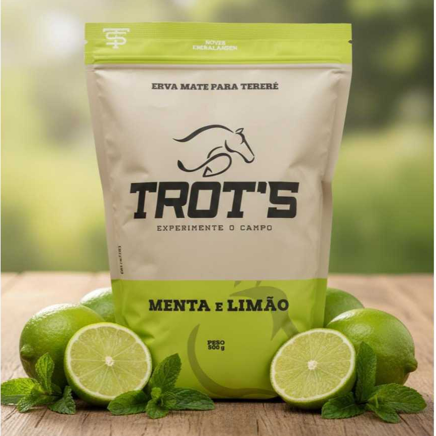 Erva Mate Trot's 500g: Tereré O Frescor do Campo no seu Copo