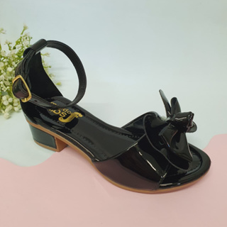 Sandália Infantil Feminina De Saltinho Baixo Com Laço Nó Sandalia Salto Menina Social Moda em Oferta na Shopee