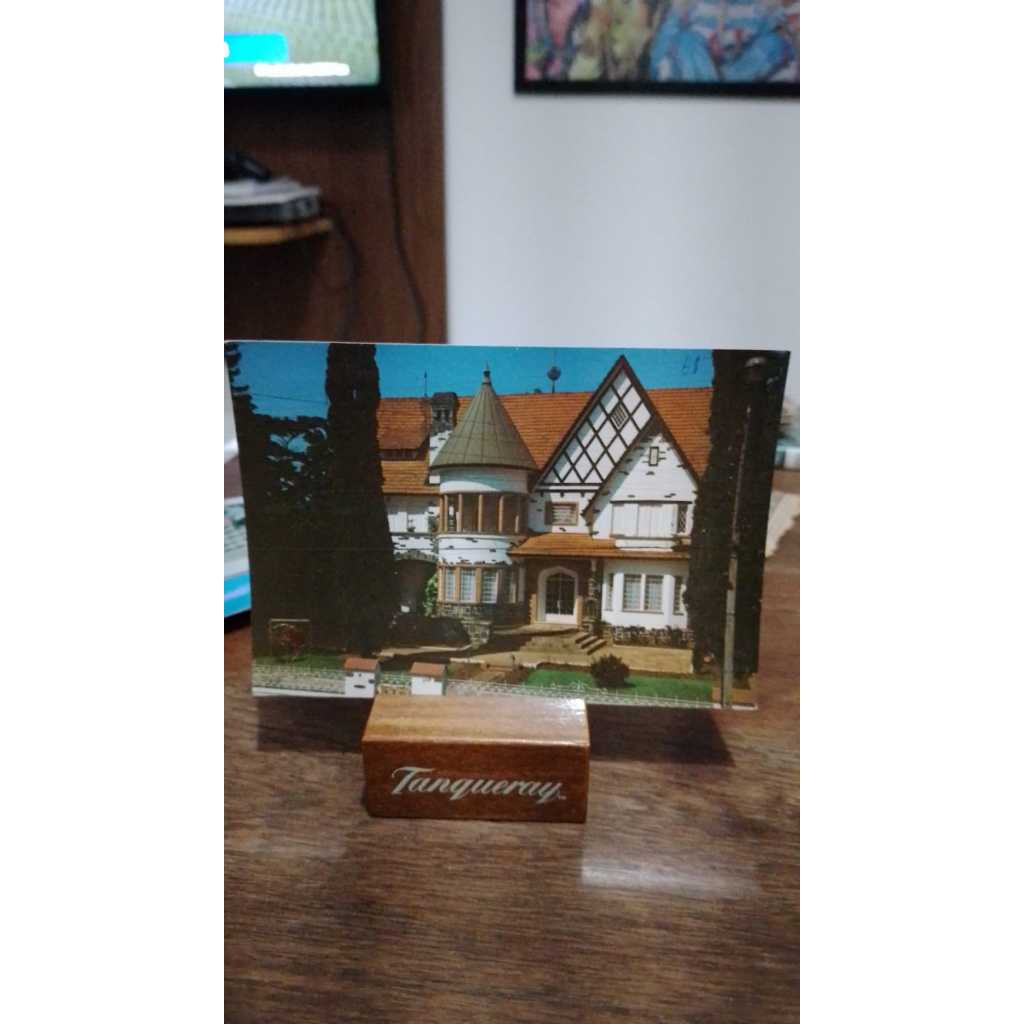 Cartão Postal Antigo - Joinvlle SC - Casa típica