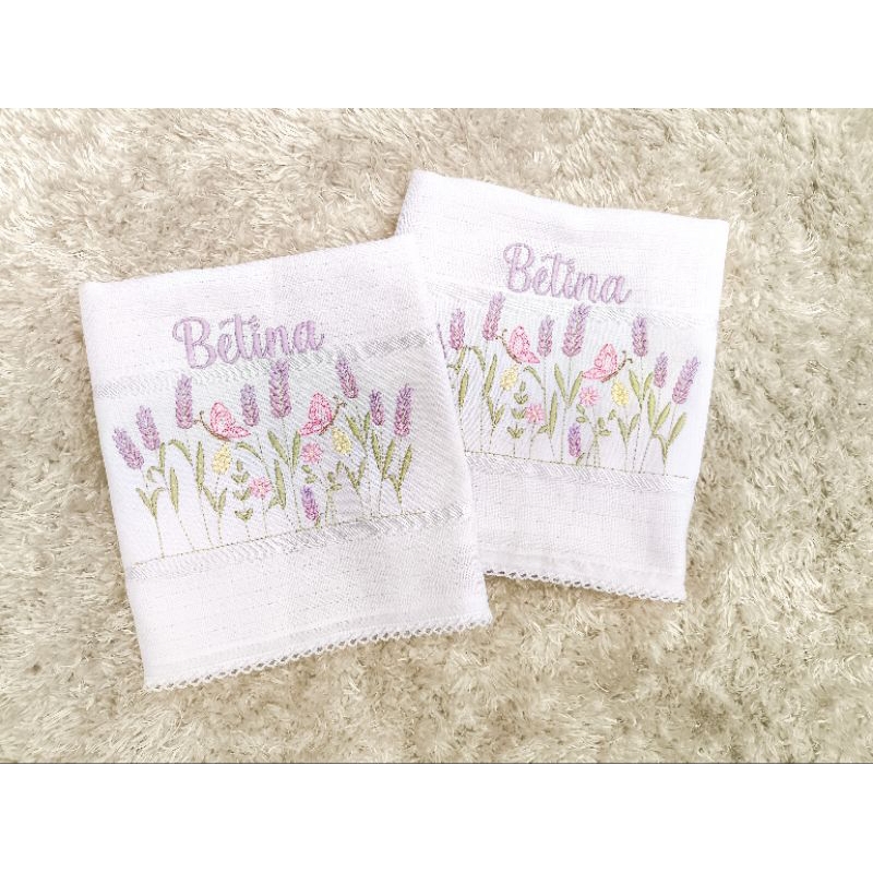 kit fralda Mabber personalizada 1 ombro e 1 boca com temas diversos