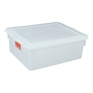 Kit 5 Caixas Biopratika 16,5 Litros Com Tampa - Pleion Branco Resistente Multiuso 0540 em Oferta na Shopee