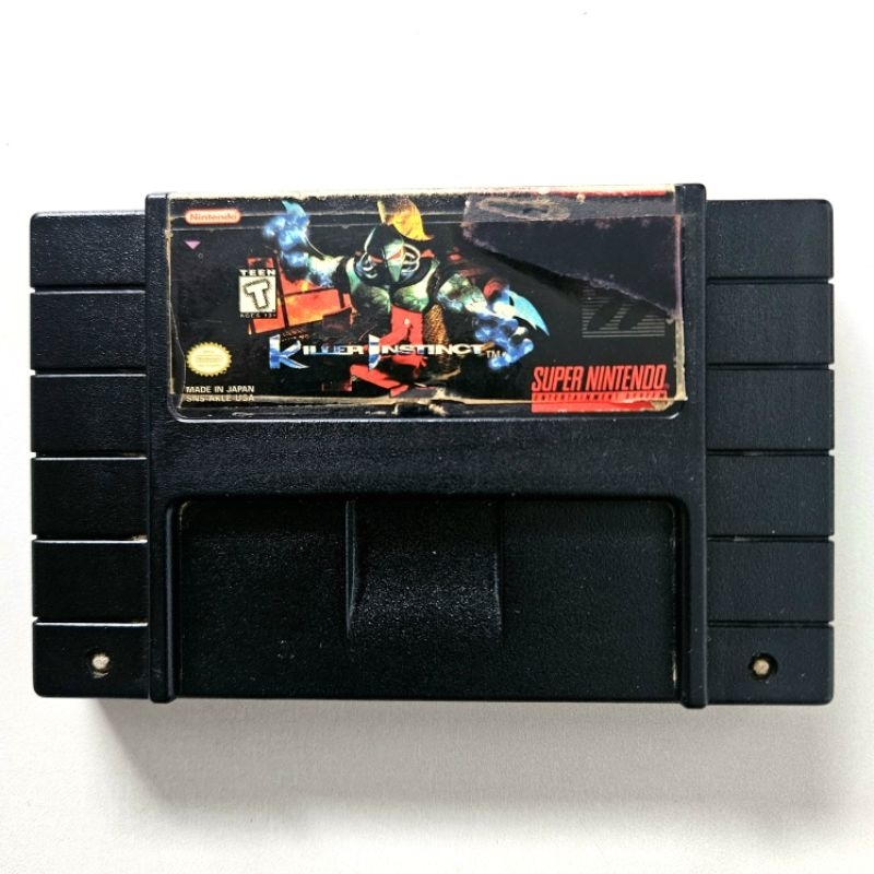 Killer Instinct Relabel Super Nintendo Snes
