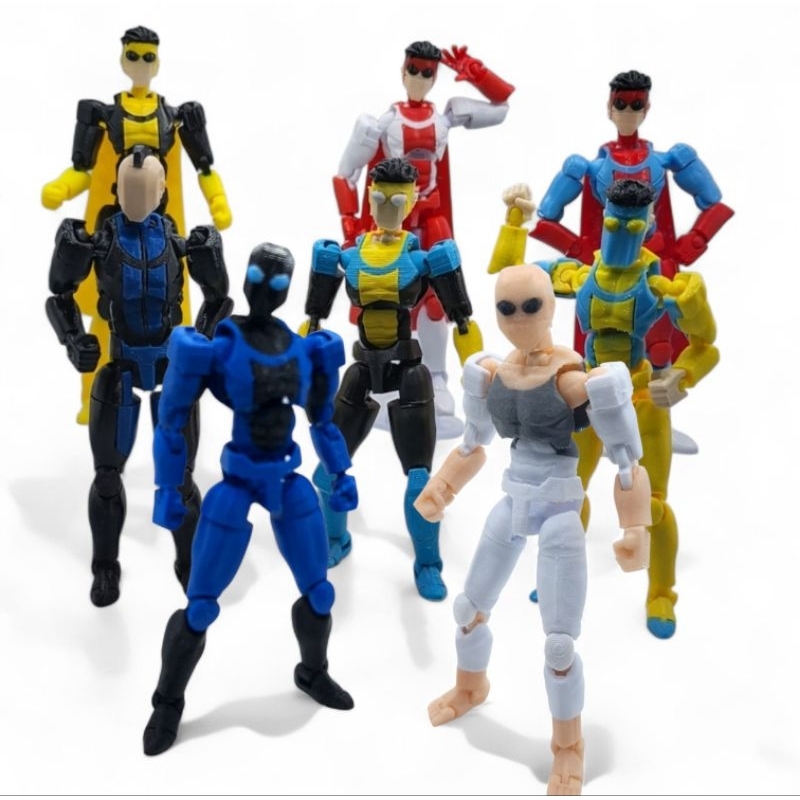 Boneco Articulado Dummy 13 invencível ,invecible