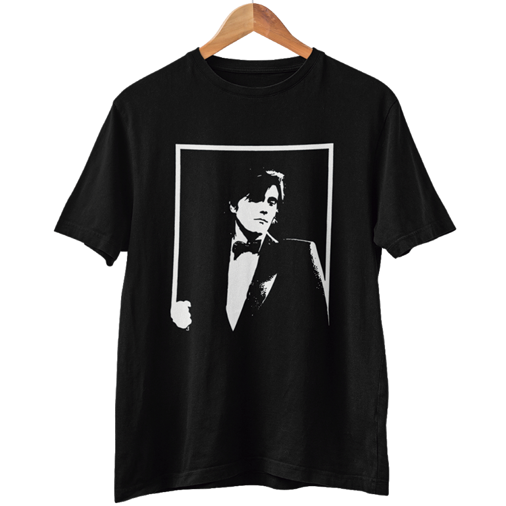 Camiseta Bryan Ferry On Stage 70s Unisex TShirt 100% Algodão