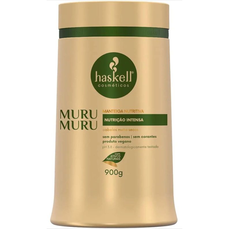 Máscara Murumuru Haskell Nutrição Profunda