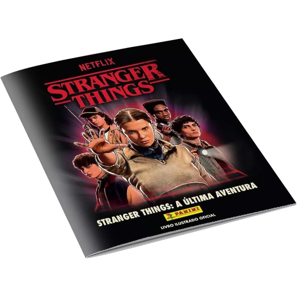 Álbum Stranger Things 3 Panini Vazio Ou + 6 Envelopes Figurinhas Original