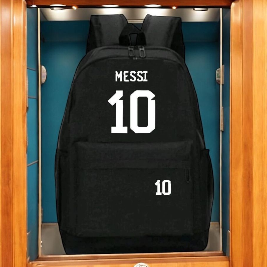 Mochila Bolsa Messi Jogador Camisa10 Nylon Reforçado em Oferta na Shopee