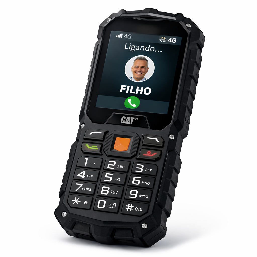 Celular Idosos Caterpillar B30 Dual Chip 4g Ip67 Celular Robusto À Prova d’Água e Quedas — R$ 279,00 em Shopee, 10% OFF