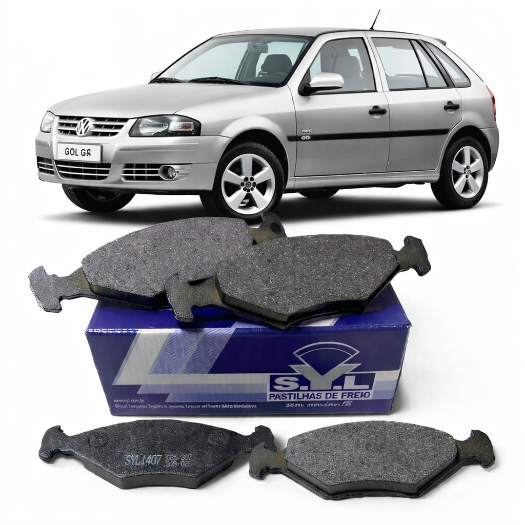 Pastilha De Freio Dianteira Syl Gol G3 G4 - 2001 até 2008 em Oferta na Shopee