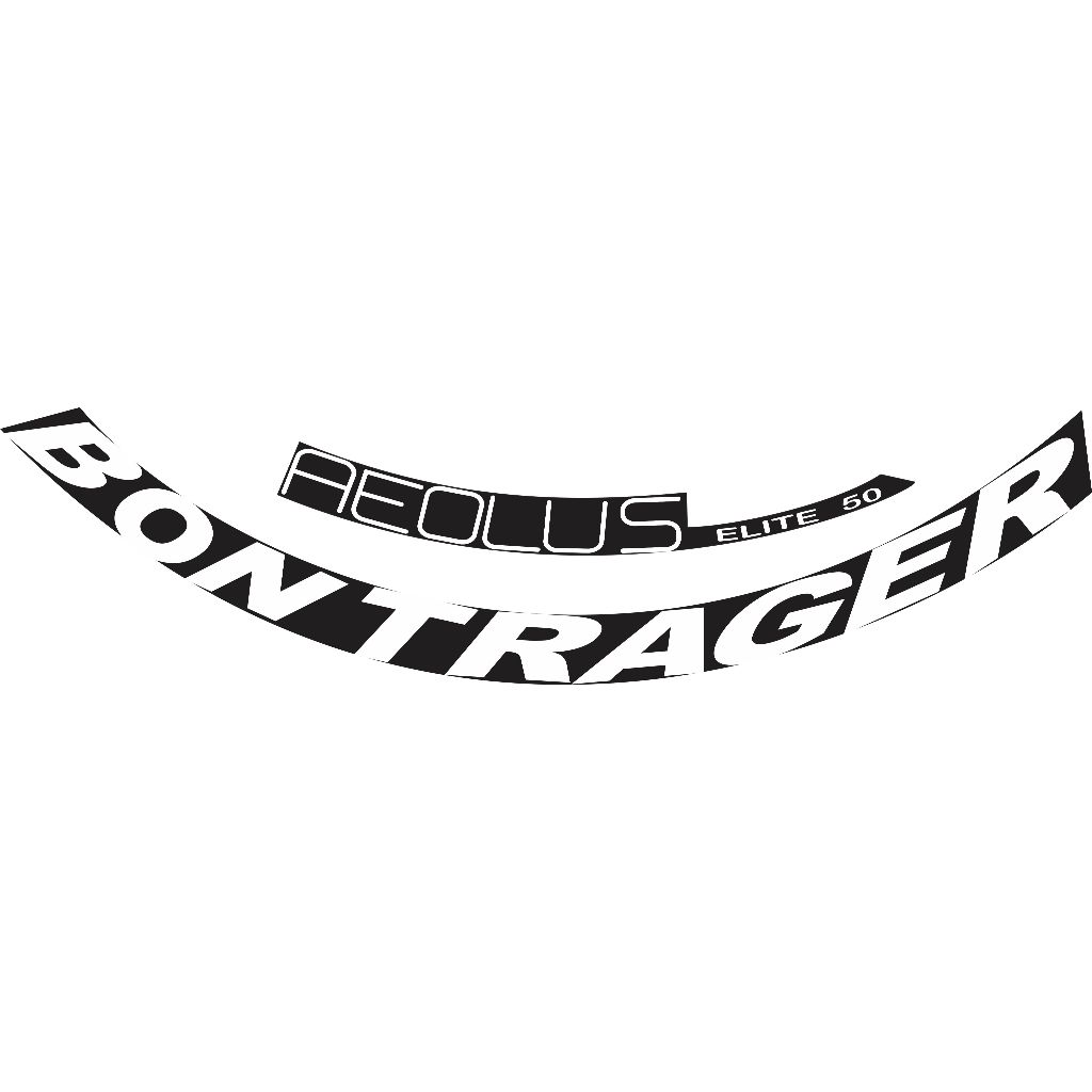 16 Adesivo Comp. Roda 700 Speed Bontrager Aeolus Elite 50