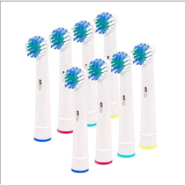 Kit com 4 Ou 8 Escovas Refil Compatíveis com Escova Elétrica Oral-B