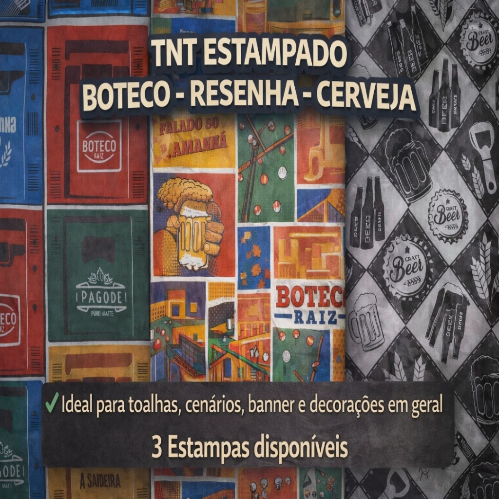 TNT Estampado Boteco - Pagode - Resenha