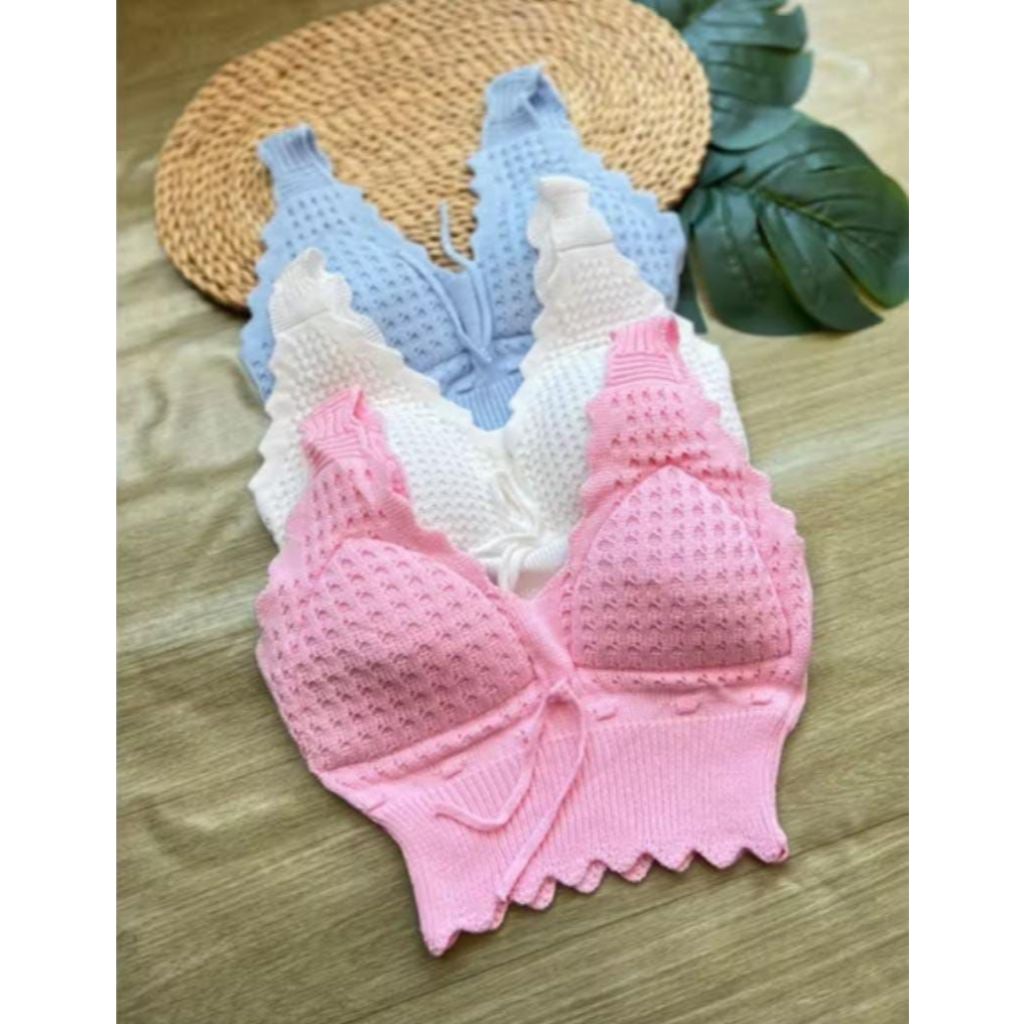 Cropped blusinha com bojo modal trico feminino