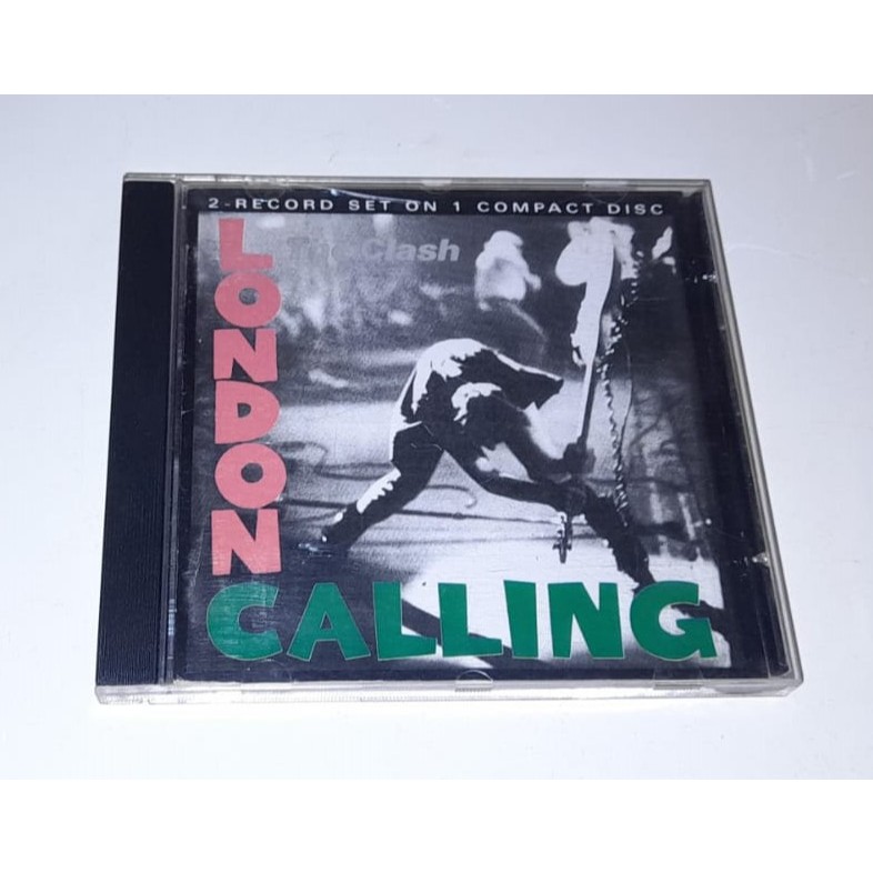 Cd The Clash - London Calling - 2 Record Set On 1 Compact Disc - Epic
