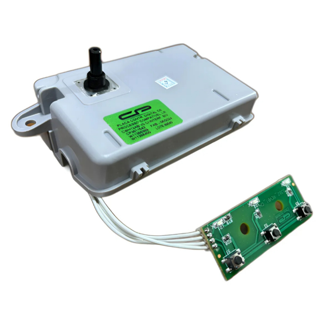 Placa Potência  Interface CP1543 Lavadora Consul Cwh12ab Versão 2 Bivolt 127v/220v W11366389 W11366400