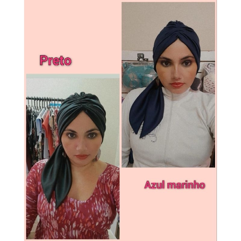 Oferta 💎kit 2 turbantes feminino em Oferta na Shopee