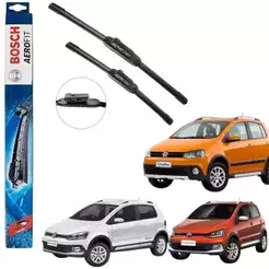 Limpador Palheta Parabrisa Bosch Vw Cross Fox 2013 A 2017