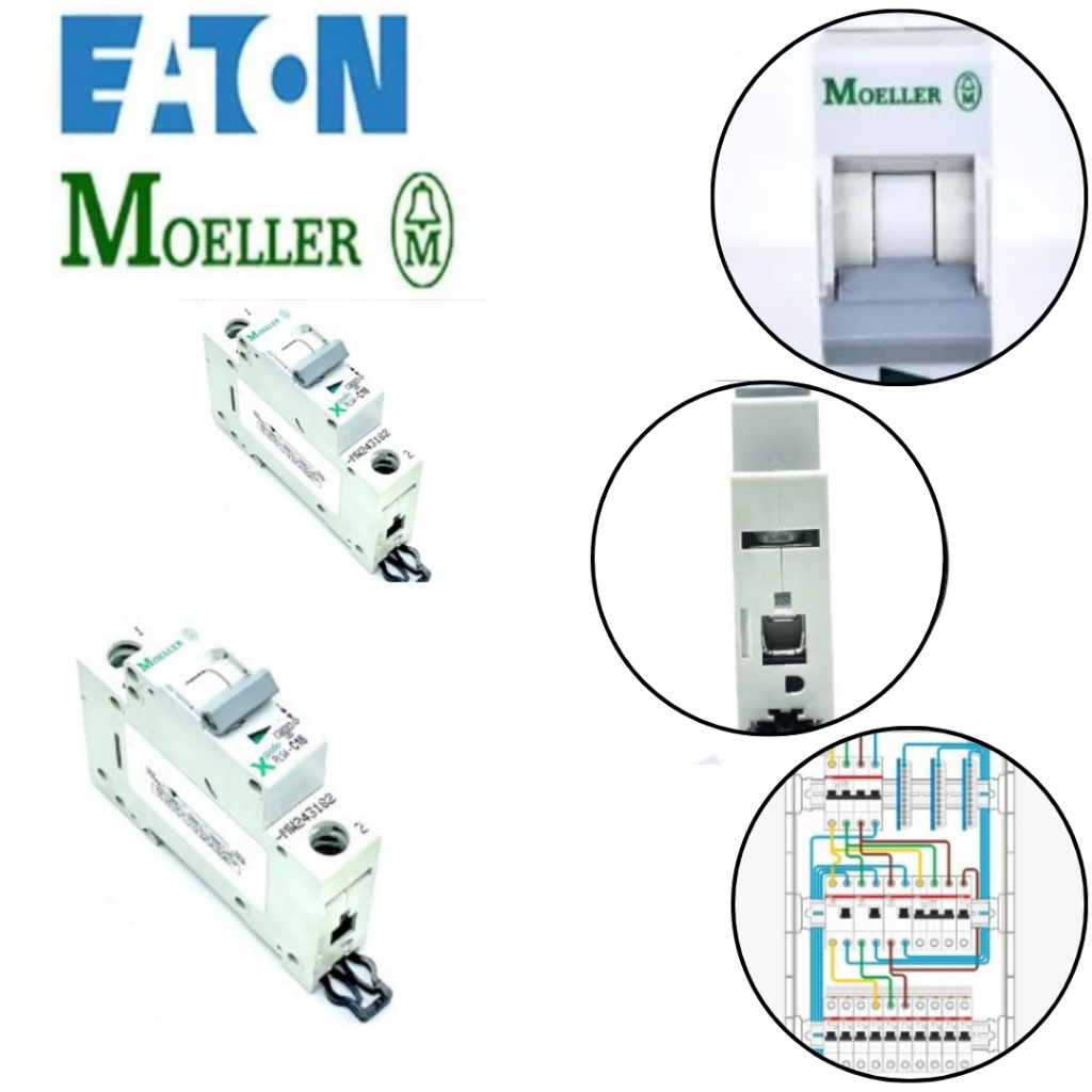 Disjuntor Chave Monopolar Eaton Moeller 10A Unipolar 1Polo