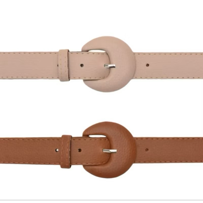 cintos femininos meia lua kit com 2 contos femininos meia lua