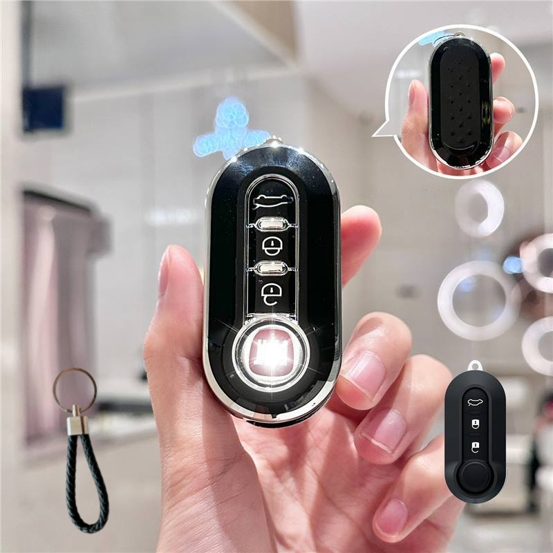 Capa Chave Fiat Uno Palio Siena Punto Bravo Linea 2 ou 3 Botões Proteção TPU