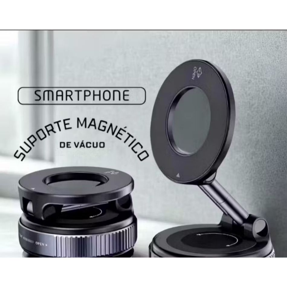 360 °Suporte Magnético Forte Para Telefone Carro Design Dobrável Vácuo Ajustável/Mesa/Uso Universal