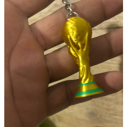 kit 3 Chaveiro Troféu da Copa do Mundo – Seleção Brasileira –  Lembrancinha Presente Colecionável Premium Taça Futebol