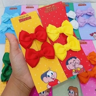 laço turma da Mônica_ laço menina_ acessórios infantil em Oferta na Shopee