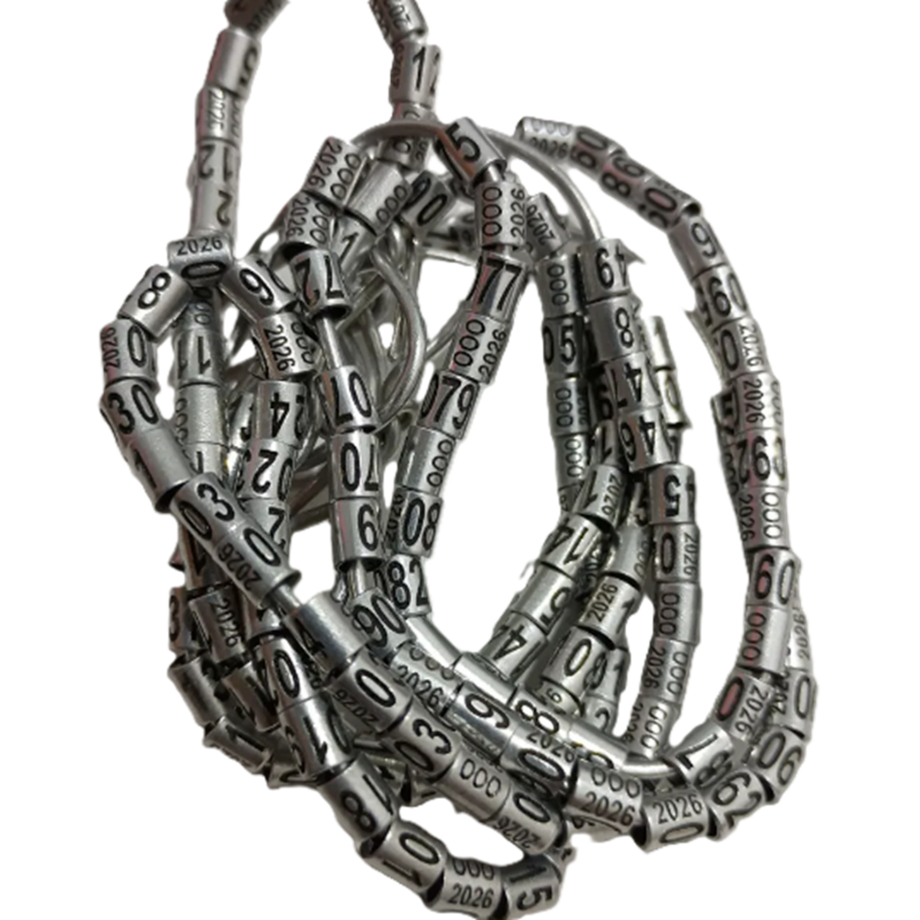 7 Anilhas Ox Premium (coleiros Adultos) Não São Ibama