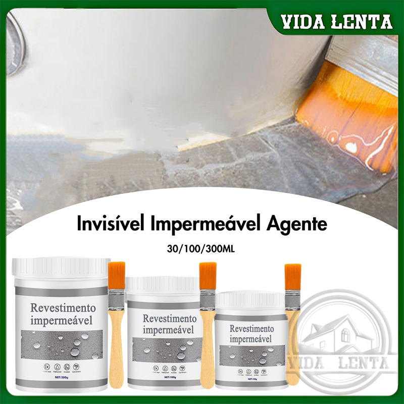 Invisible Agente Impermeável 30/100/300G Super Forte Anti-Vazamento Invisível À Prova D'água em Oferta na Shopee