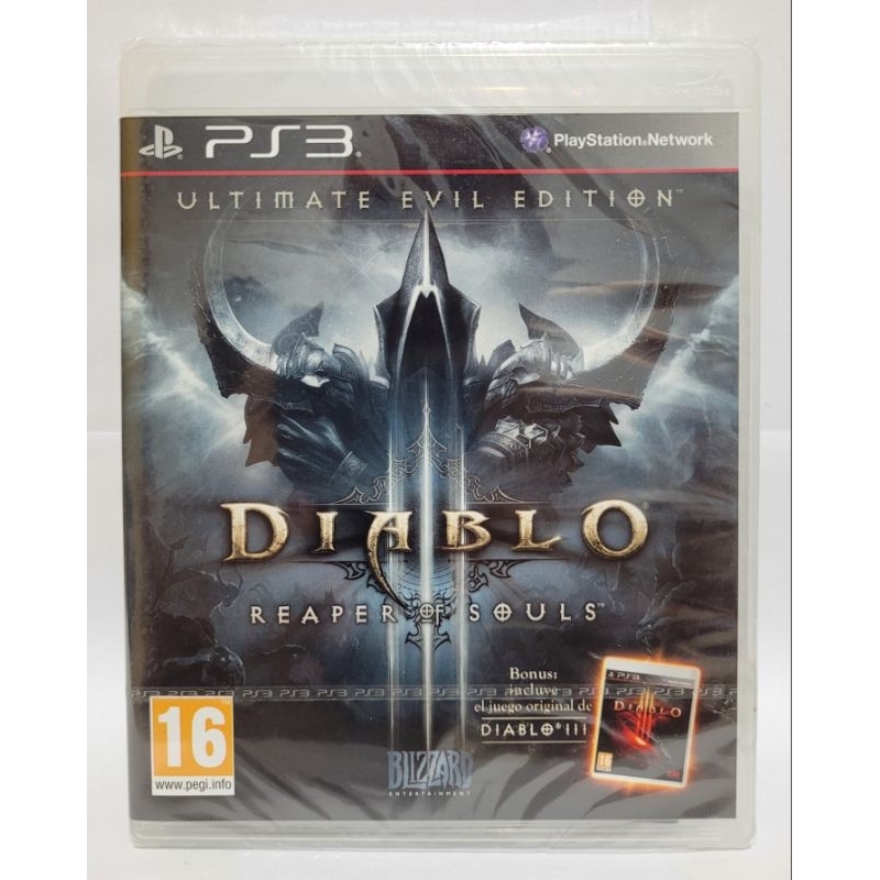 Diablo 3 Reaper of Souls, ( NOVO LACRADO ) jogo original para ps3 mídia física