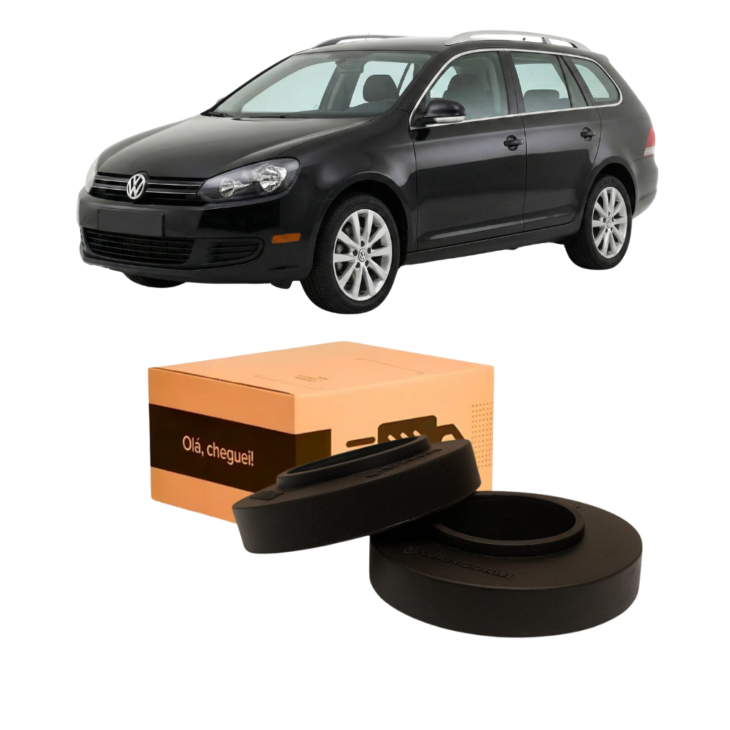 KIT CALÇO MOLA 2CM AUMENTAR ALTURA VEÍCULO JETTA VARIANT ÀPARTIR 2011, MOLAS CONVENCIONAIS, MOLAS CANSADAS E GNV