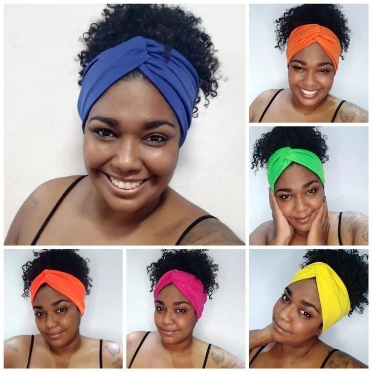 Turbante Faixa Tiara para Cabelo Moda Acessório Feminino ConfortávelTurbante Faixa Cabelo.