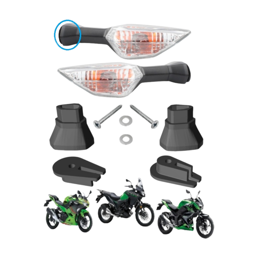 Par Coxim Pisca seta Kawasaki Z 300/400/650/800/900 ETC