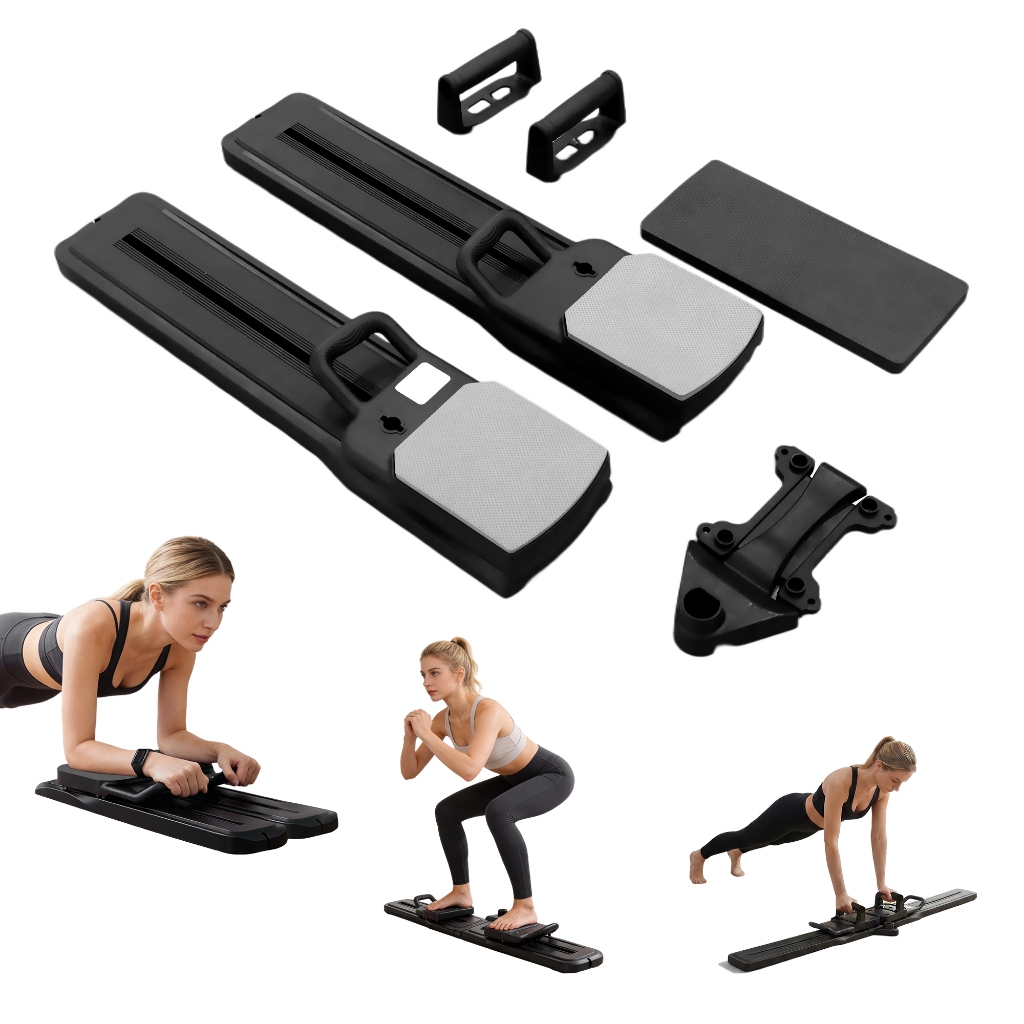 HEROI Prancha Para Pilates e Abdominal Multifuncional,Treino Completo, Dobrável, Portátil