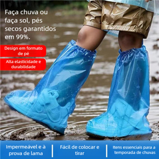 10-30pcs Impermeável Capa Chuva Sapato Descartável - Adulto, Ideal para Tênis e Uso Moto em Oferta na Shopee