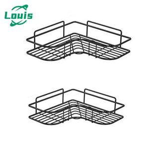 Louis Kit 2 Prateleiras Suporte Com Alto Adesivos Para Parede Banheiro Cozinha em Oferta na Shopee