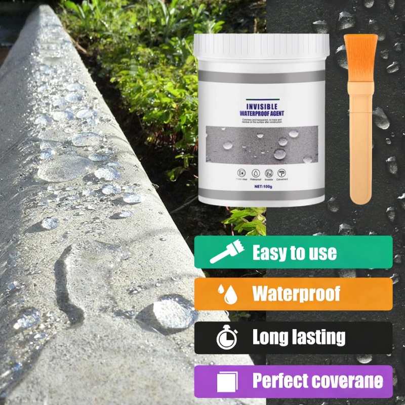 Selante Impermeável Invisível 30/100/300ML Super Forte Anti-Vazamento Cola De Reparo De Parede