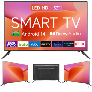 Smart Tv 32'' Led Hd Wifi  100/240v Android 14 Tv em Oferta na Shopee