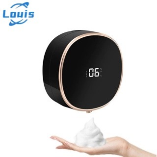 Louis Dispensador Digital Inteligente de Sabão Montado Na Parede Sem Furos Recarregável Máquina de Lavar a Mão 280ML