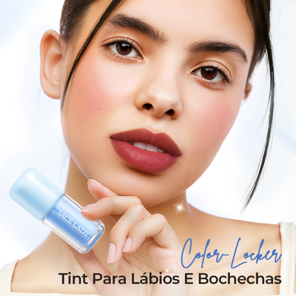 Tintura Labial SACE LADY Cor que Fixa por Longas Horas e Não Transfere