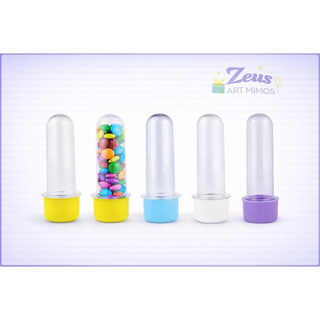 Mini Tubetes 50 Unidades 8cm - tubo de ensaio para festa lembrancinha para personalizar em Oferta na Shopee