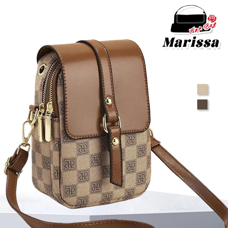 Marissa Bolsa Mini Premium para Celular Crossbody e Ombro com Design Sofisticado em Oferta na Shopee
