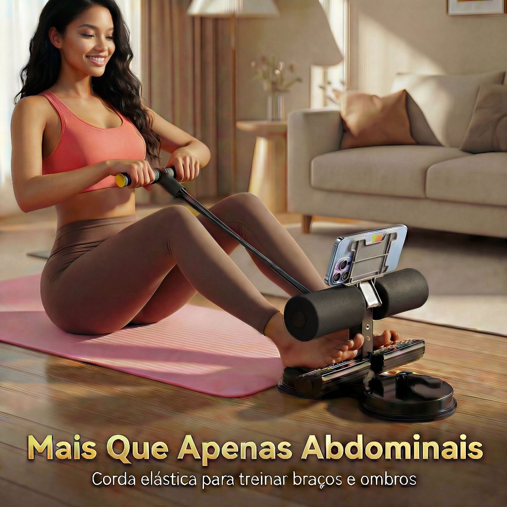 Auxiliar de Abdominais, Treino Auxiliar para Abdominais de Uso Doméstico