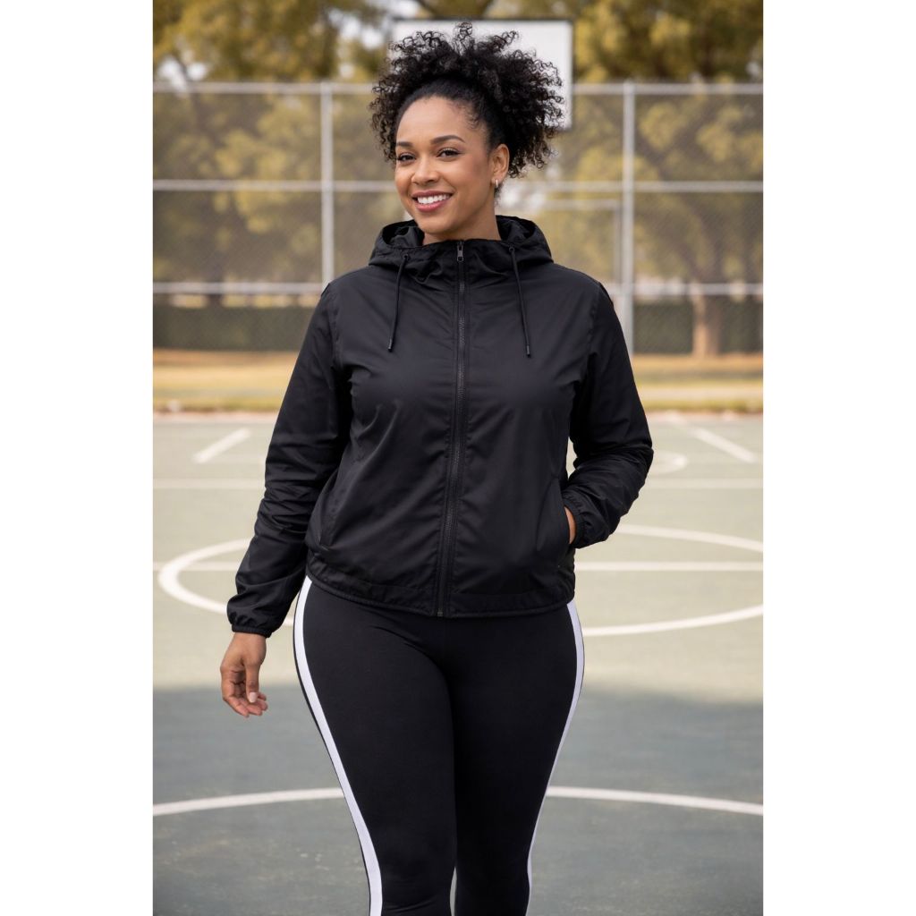 Jaqueta 100% Forrada G1 G2 Corta Vento Plus Size Academia Caminhada Secagem Rápida